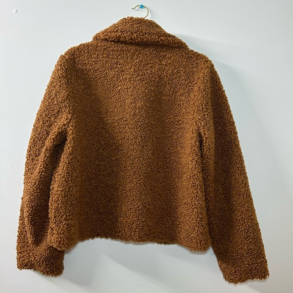 Crop Tedy Jacket - Picture 3 of 3